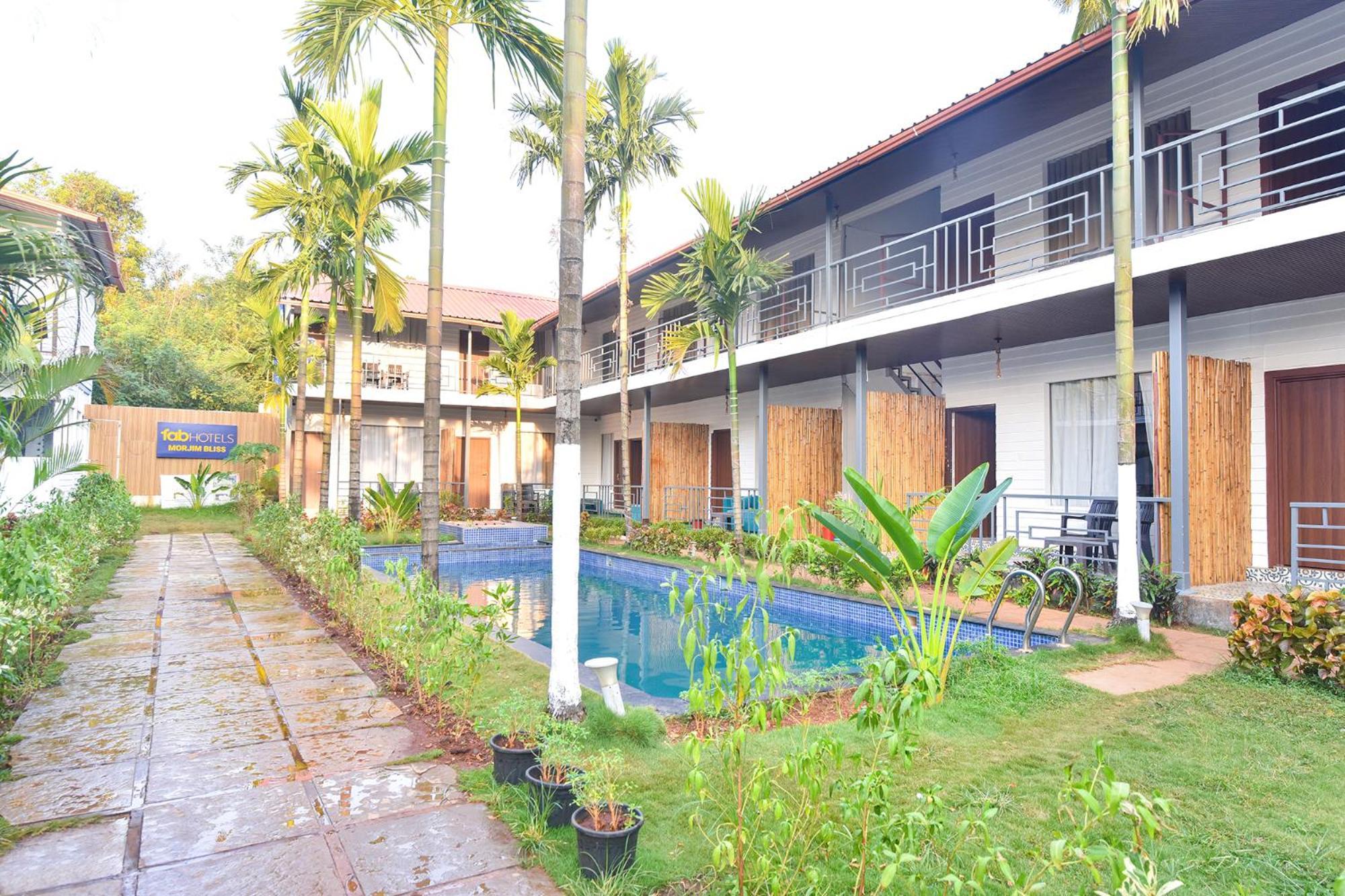 Fabhotel Morjim Bliss - 500M From Morjim Beach Экстерьер фото
